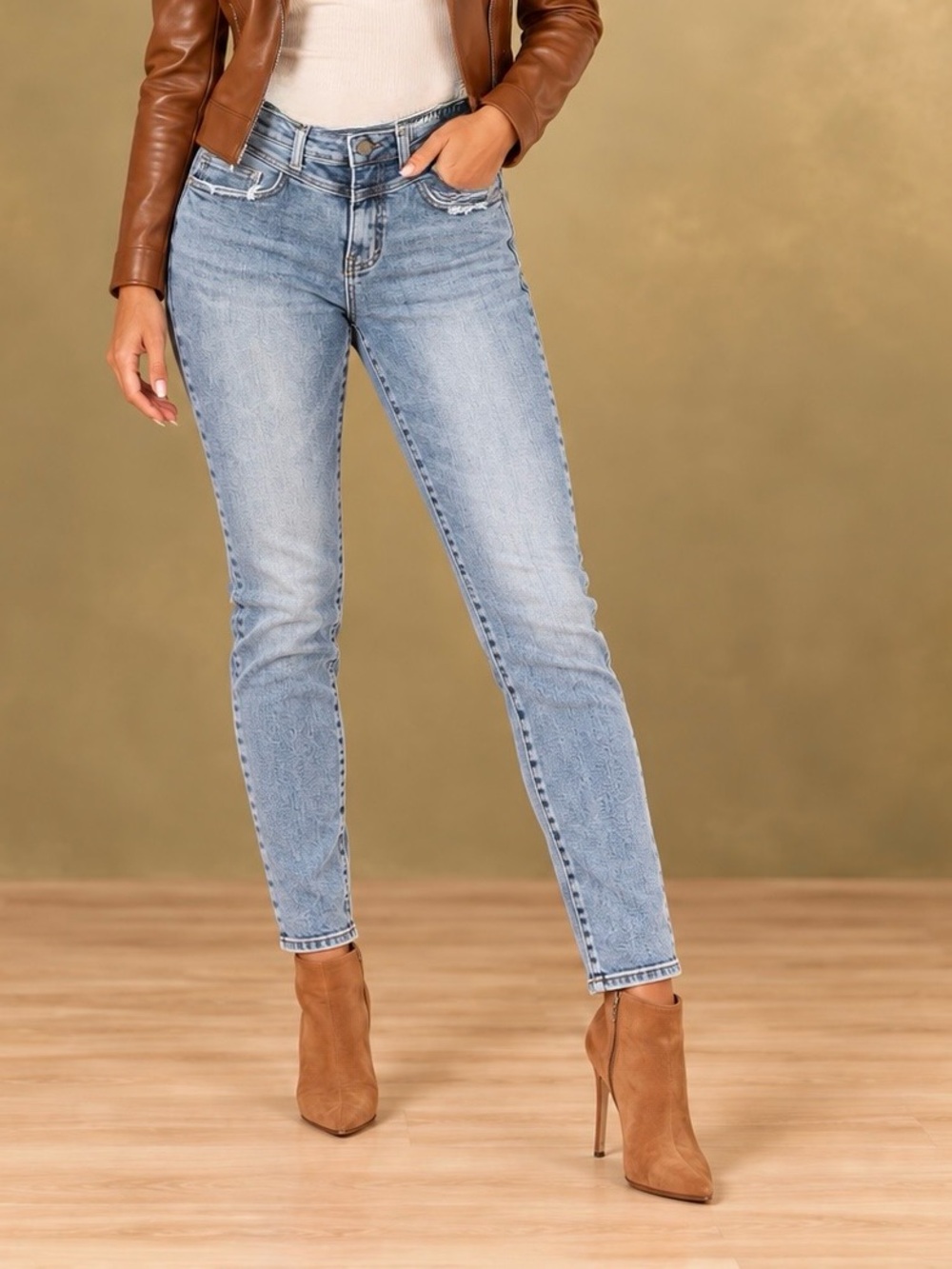 Judy Blue Skinny Jeans Women’s Size 9/29 Light Wash High Rise Stretch